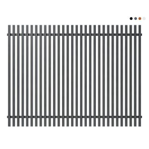 Aluminium 40 x 40mm Batten Fence Panel – Monument