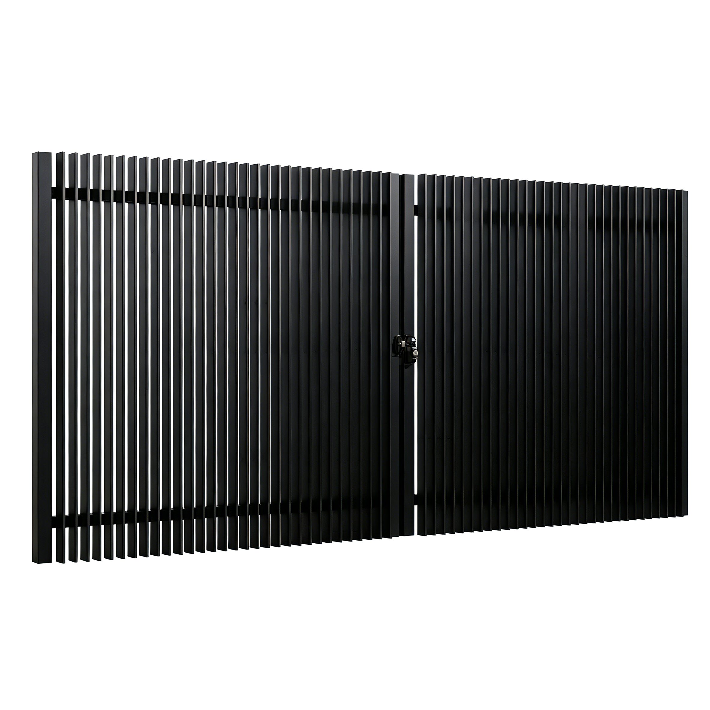 Aluminium Driveway Gate Blade Double Swing Gate - Image 9