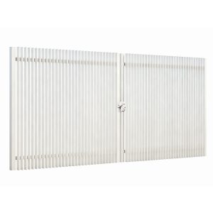Aluminium Driveway Gate Blade Double Swing Gate