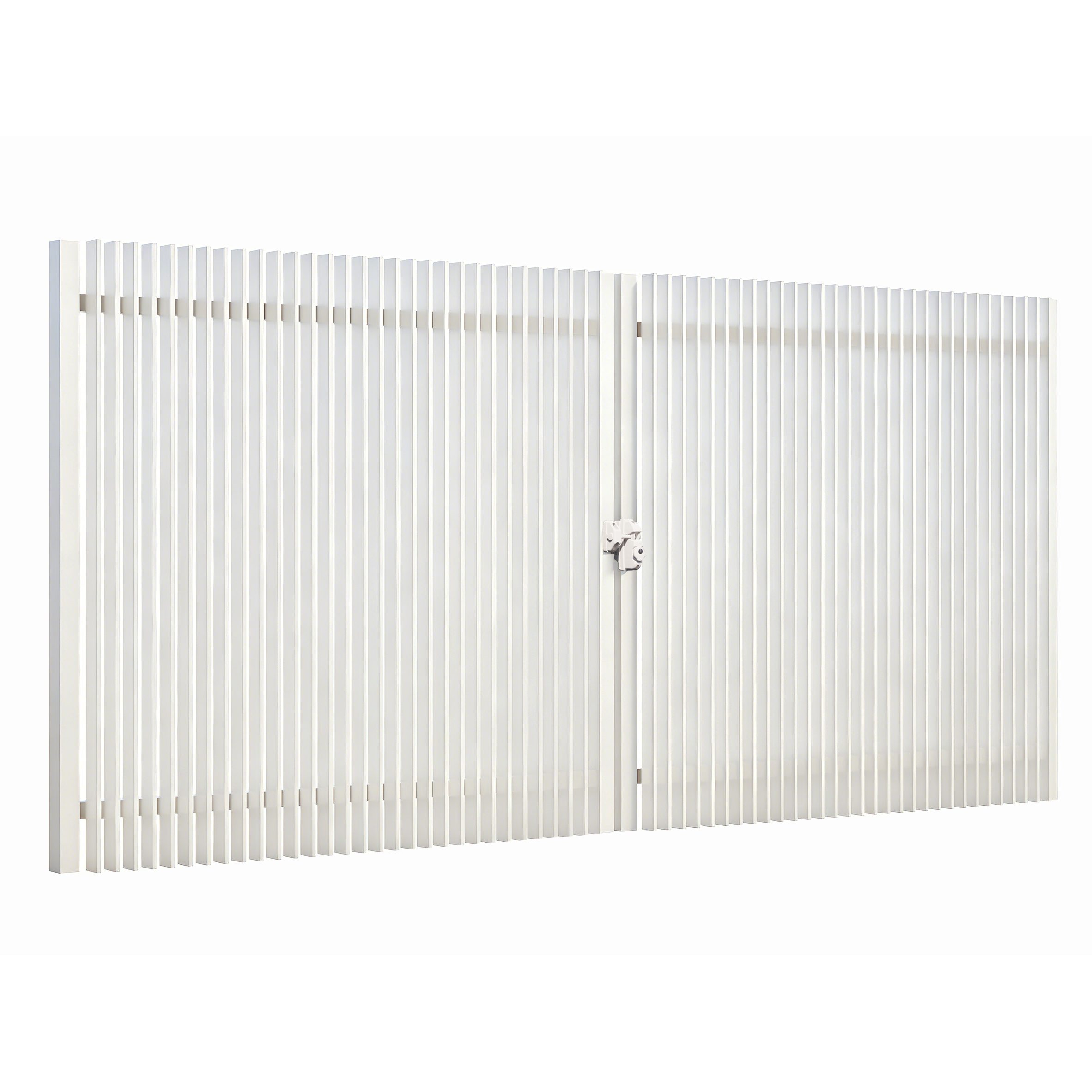 Aluminium Driveway Gate Blade Double Swing Gate