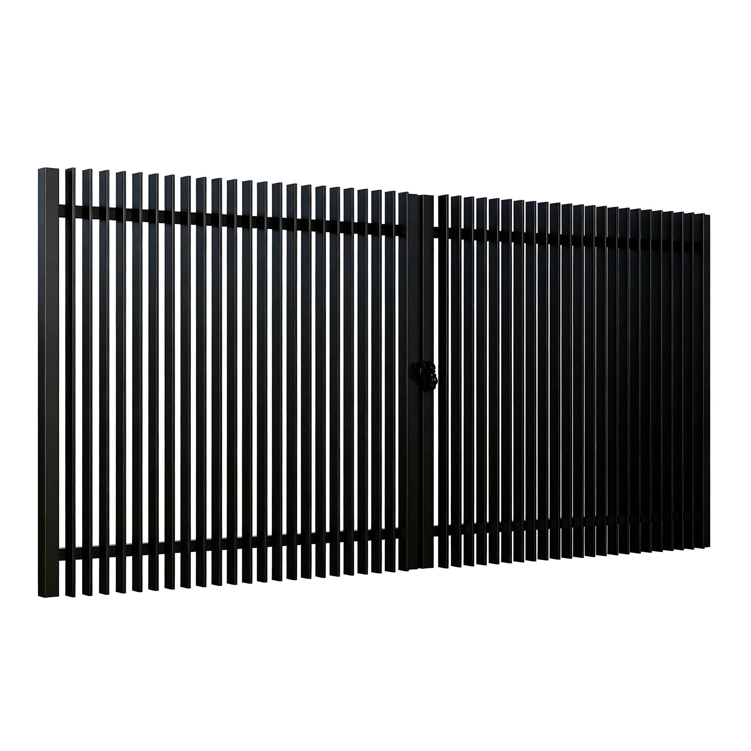 Aluminium Driveway Gate Blade Double Swing Gate - Image 3