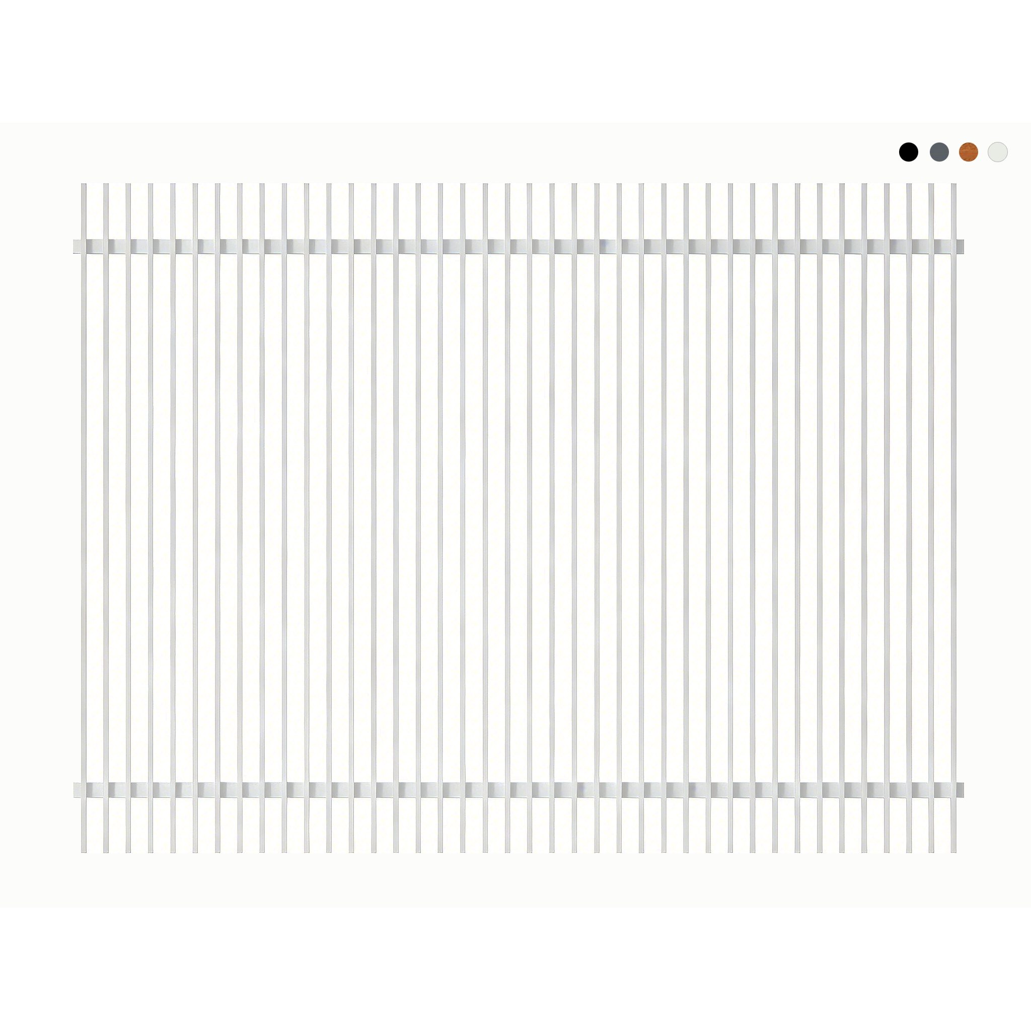 Aluminium Blade Fence Panel - Image 9