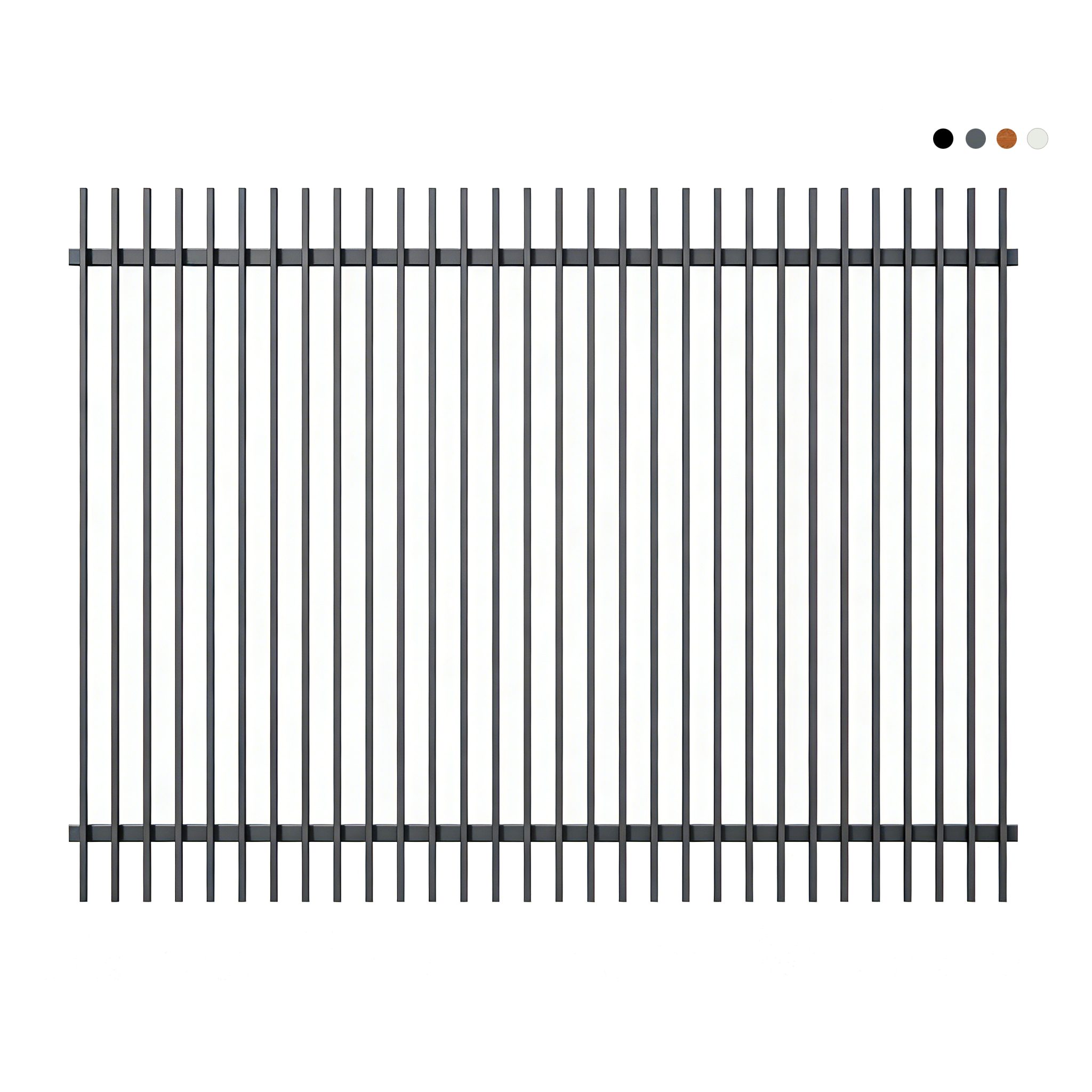 Aluminium Blade Fence Panel - Image 7