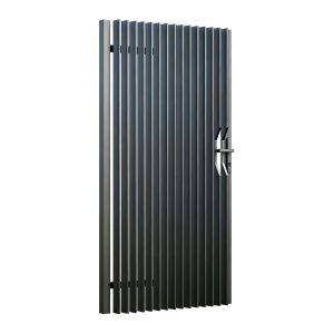 Aluminium Blade Pedestrian Entry Gate