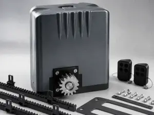 Commercial sliding gate motor for warehouse and business entrance