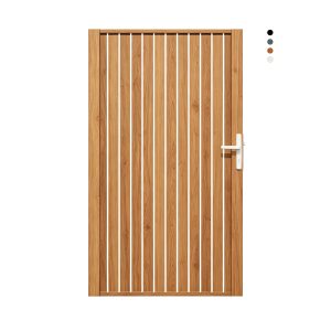 Aluminium Vertical Slat Pedestrian Gate