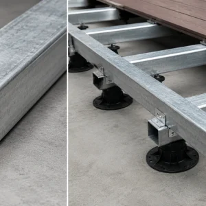 50x100x3mm Hot-Dip Galvanized Steel Tube Decking Frame